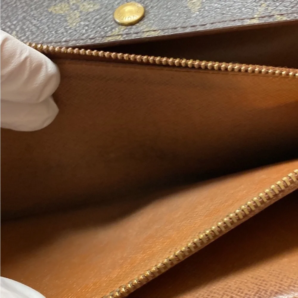Louis Vuitton Monogram Sarah Long Wallet CA1925 - Picture 9 of 15